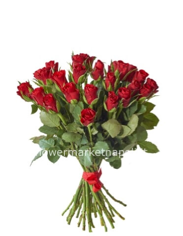Bouquet di 12 rose rosse